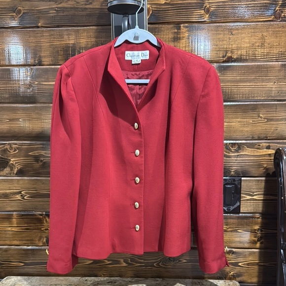 Christian Dior Vintage Wool Blazer - Picture 1 of 12